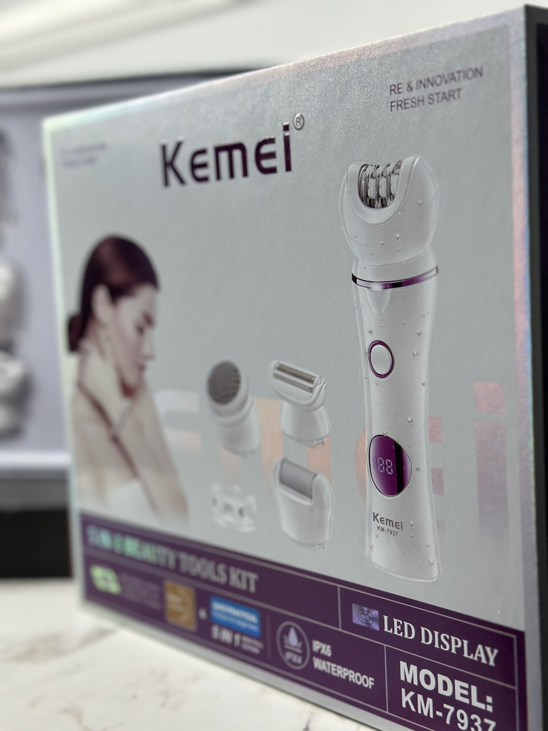 Kemei электробритва для женщин KM-7937