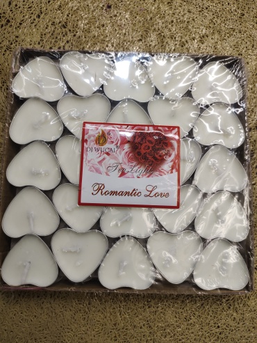 Декоративная свеча DJ WUCAI Romantic Love 1 см, 50 шт