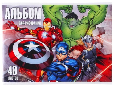 Альбом Marvel 9431561 A4 40 листов