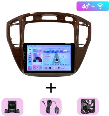 Lion Media Pro 3 Toyota  Highlander Дерево 2000-2007 3gb+32gb + камера заднего вида