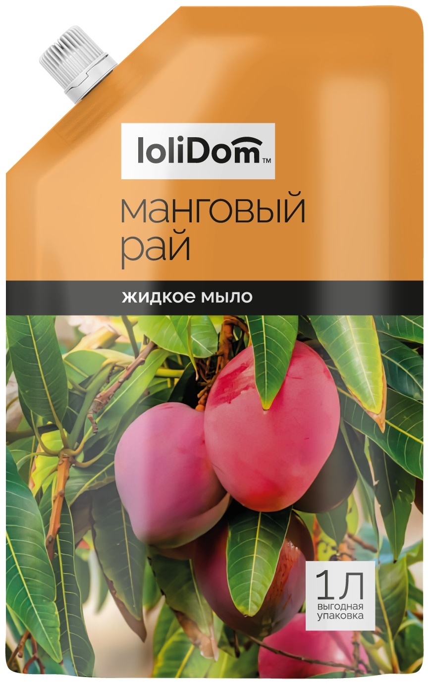 Жидкое мыло туалетное Манговый рай 1000 мл