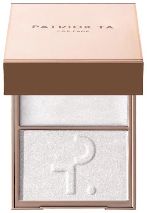 PATRICK TA Major Glow Creme Powder Light Reflecting Translucent Highlighter Duo пудра-хайлайтер My Love