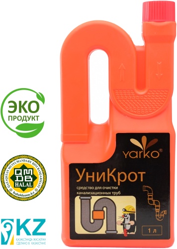 Жидкое средство Yarko Уникрот средство для чистки труб 1000 мл