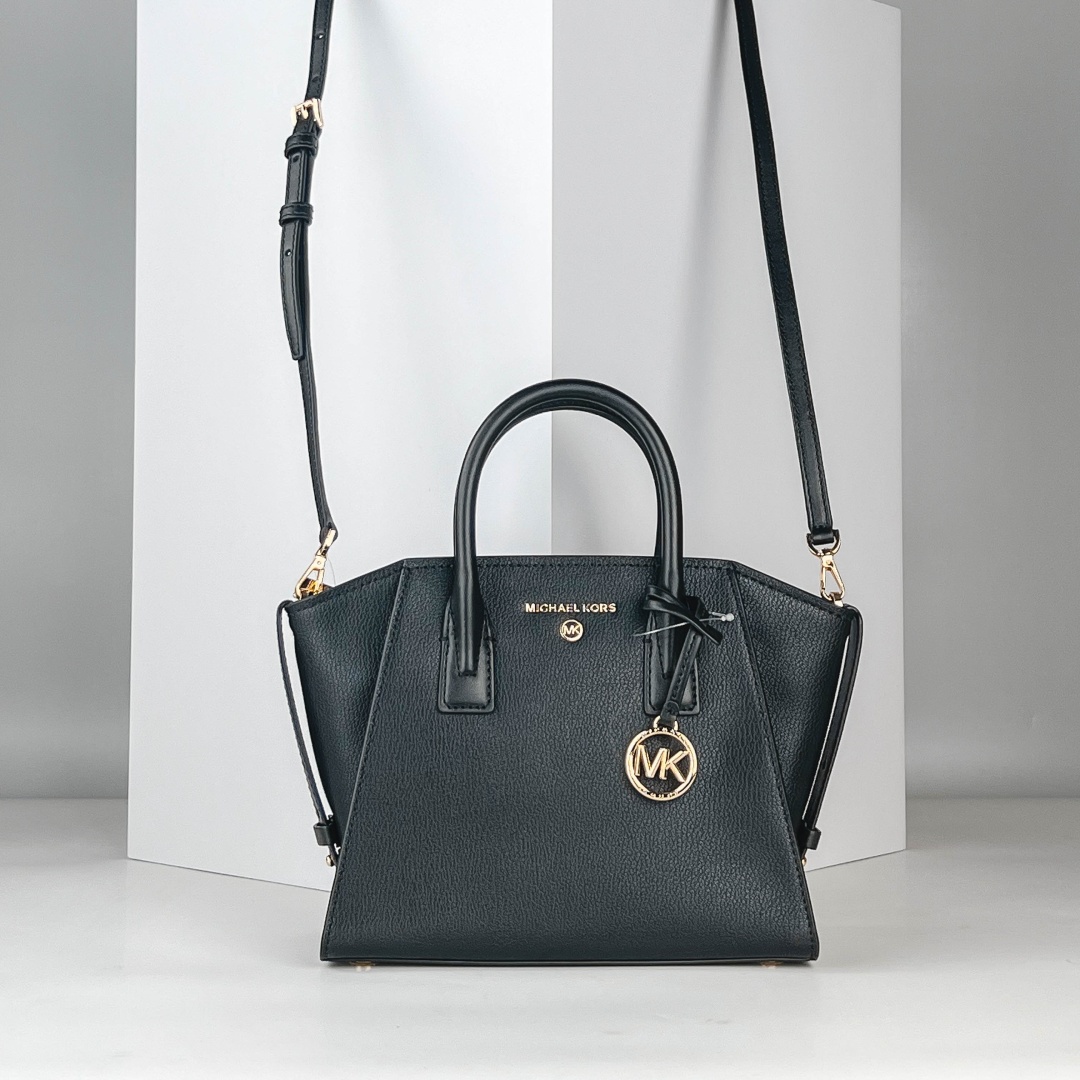 Сумка кросс-боди Michael Kors натуральная кожа черный