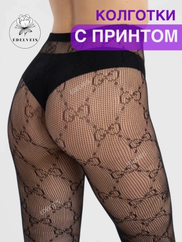 Колготки EDELVEIS черный
