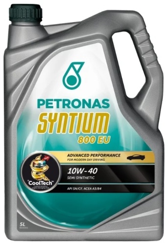 Полусинтетическое Petronas Syntium 10W-40 5 л