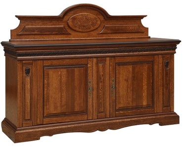 Комод Пинскдрев Милана, 172x48x124 см, коричневый