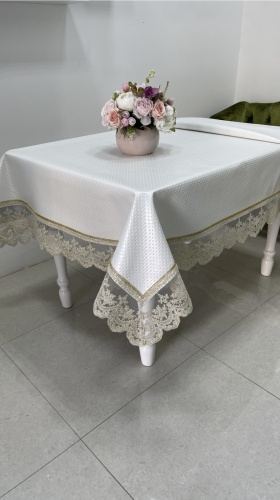Скатерть AR Home 350x160 см, полиэстер, 1 шт