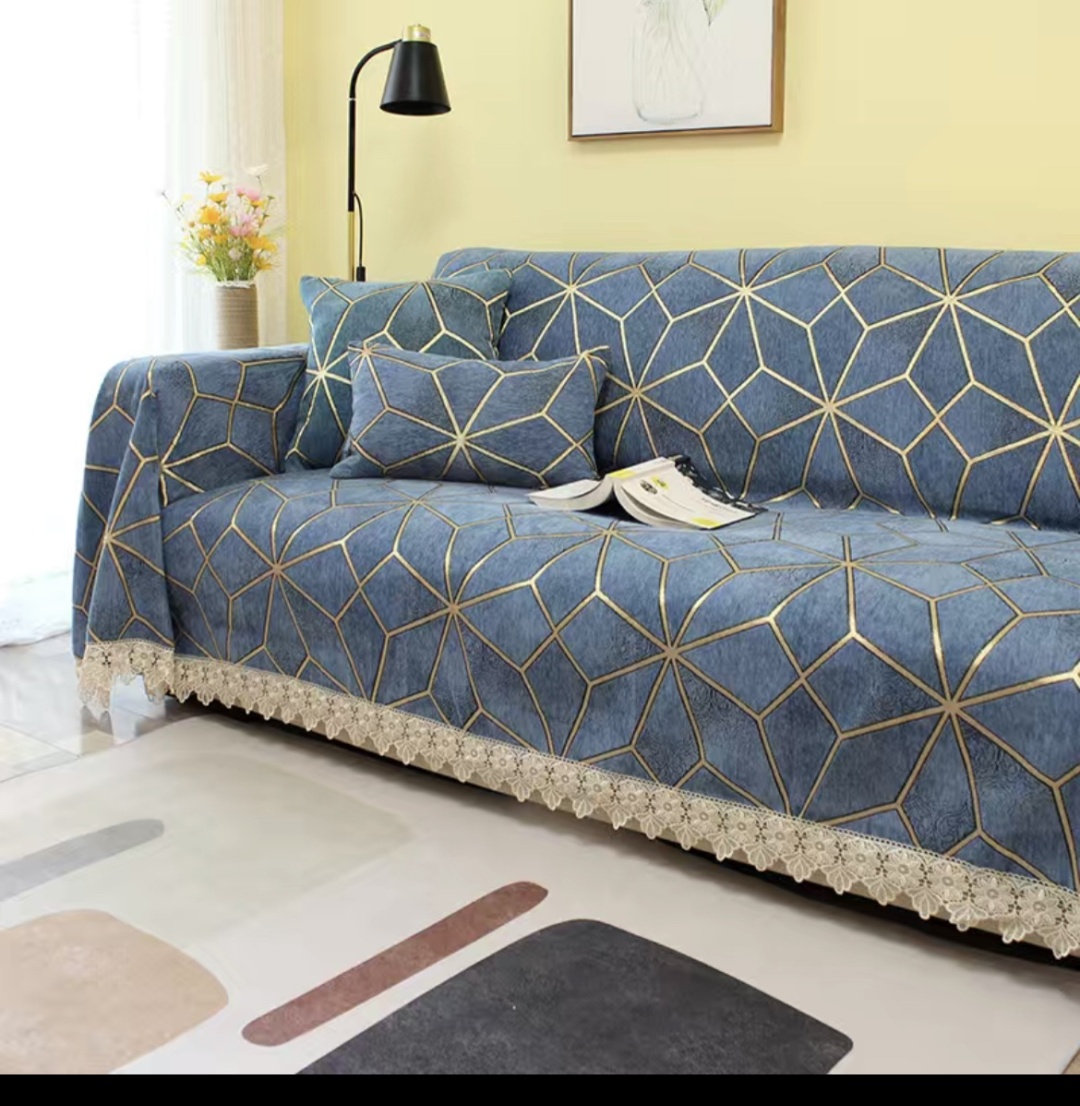 DekoHome дивандек для дивана 3466 бирюзовый 240x180 см