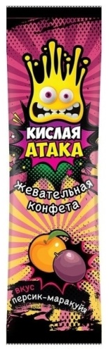 Конфеты жевательные Candy Plus Кислая атака 11 г