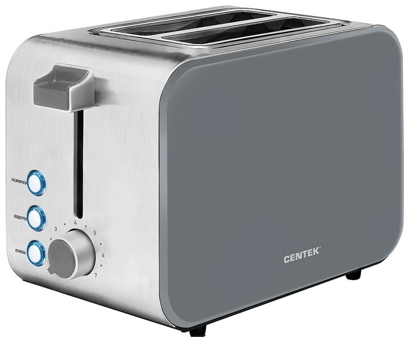 Тостер CENTEK CT-1422 серый