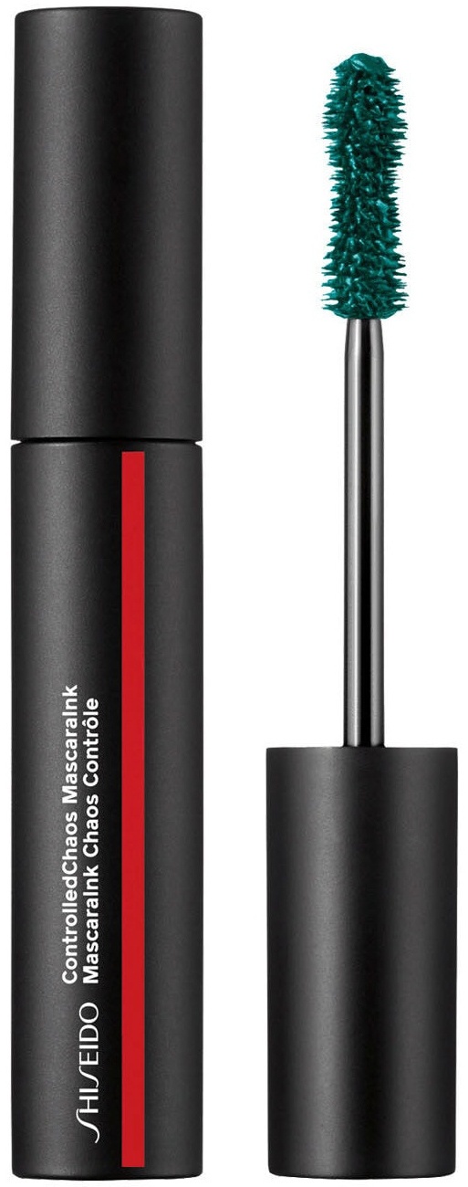 Тушь для ресниц Shiseido Controlled Chaos для объема зеленый