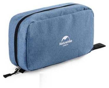 Naturehike несессер полиэстер, нейлон синий 14X22 см