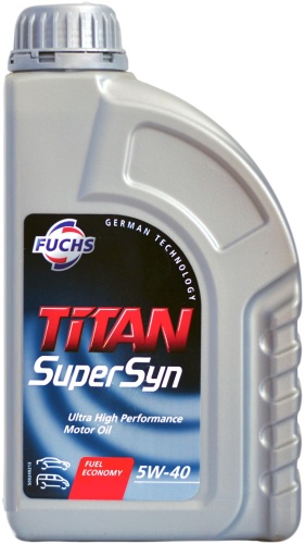 Синтетическое FUCHS Titan Supersun 5W-40 1 л