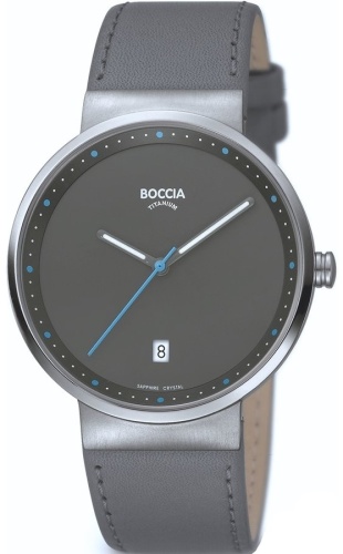Кварцевые Boccia Titanium 3615-03 титан