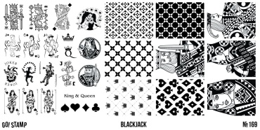 Go! Stamp пластины 169 BlackJack