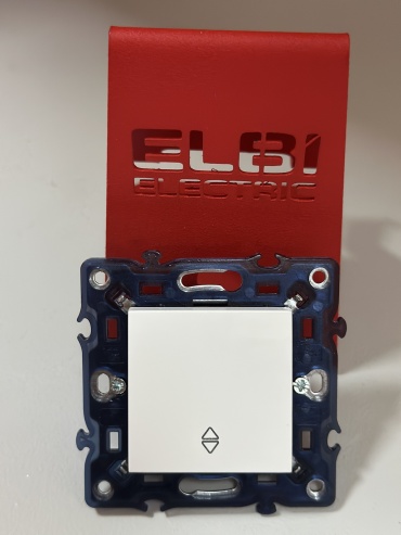 Выключатель клавишный Elbi Vox 611040231209 , белый