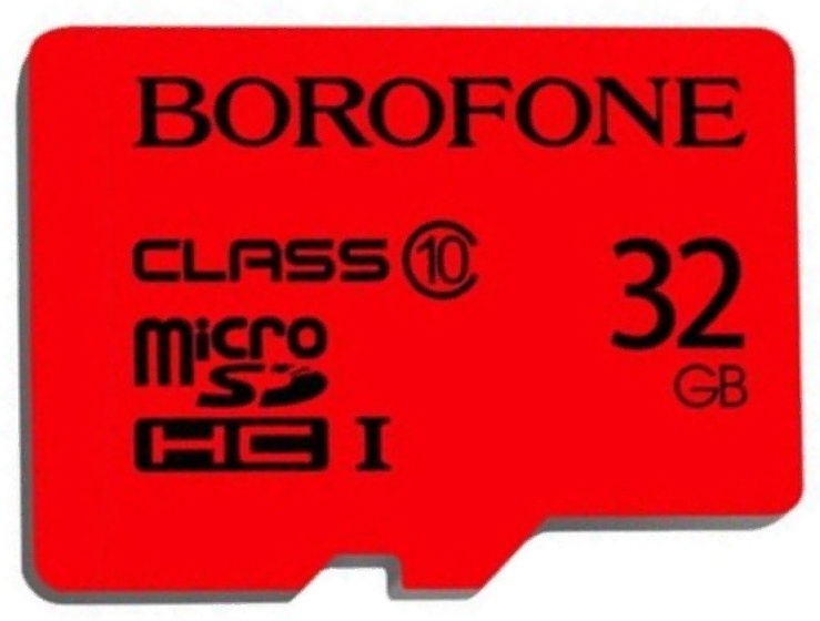 Карта памяти Borofone Flash Micro SD 32GB