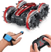 Машинка B500-2 на радиоуправлении Stunt Car Amph-coral-2