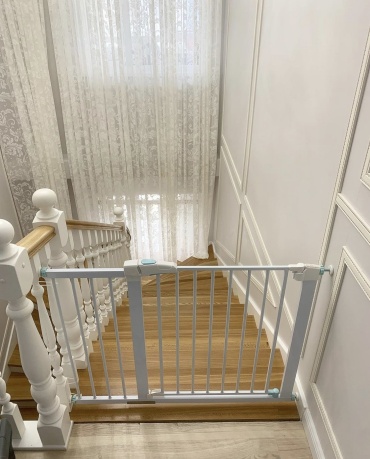 Барьер на лестницу 81x88 см, белый