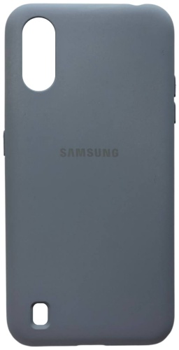 Чехол S&M для Samsung Galaxy A01 серый