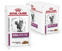 Royal Canin Renal кусочки в соусе рыба 85 г 12 шт