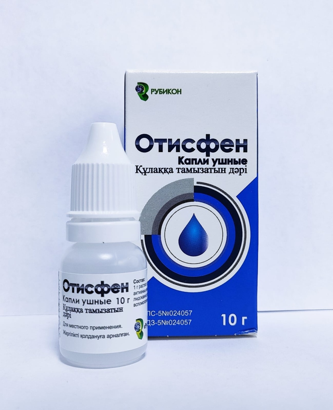Купить Отисфен капли ушные капли 40 мг 10 г в Алматы – Магазин на Kaspi.kz