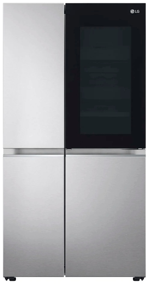 Купить Холодильник LG GC-Q257CAFC серый в кредит в Алматы – Kaspi Магазин