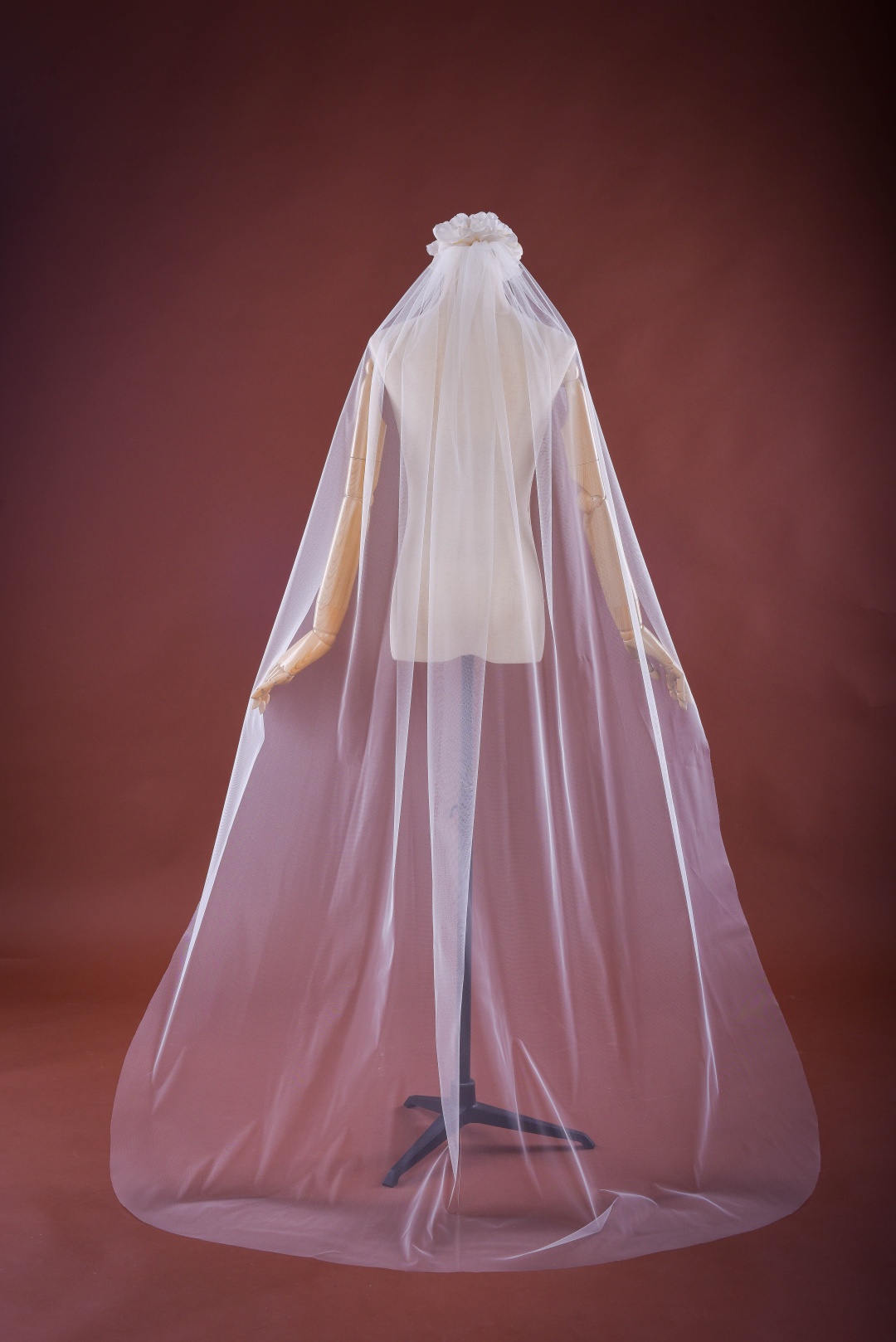 Фата Asimabridal молочный