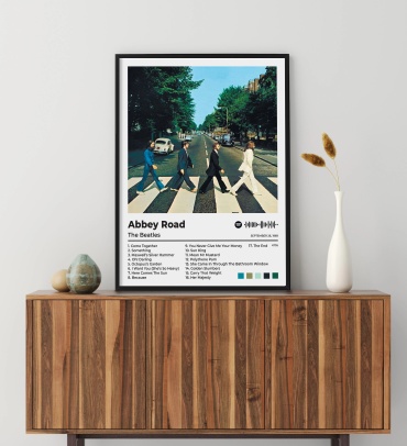 ProArt.kz постер The Beatles Abbey Road 70x50 см