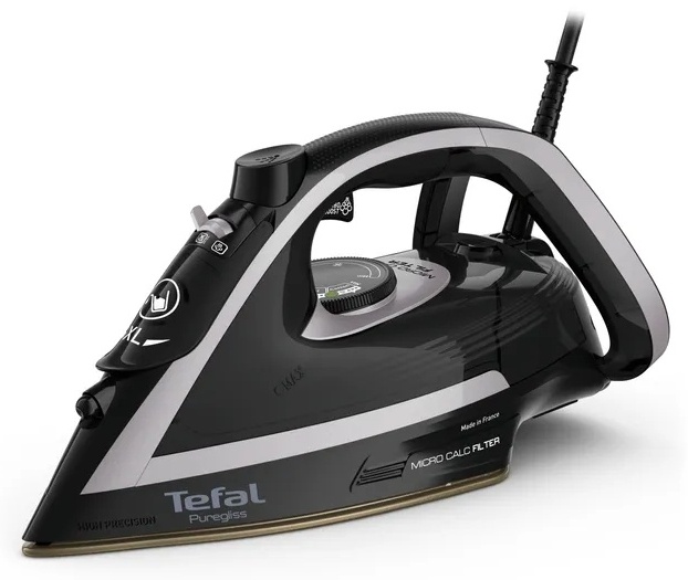 Утюг Tefal Puregliss FV8062E0 черный, серый