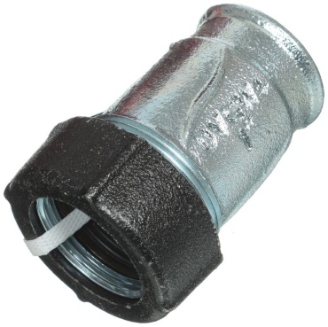 Zeissler муфта 1/2 1/2, оцинкованный, 1 шт
