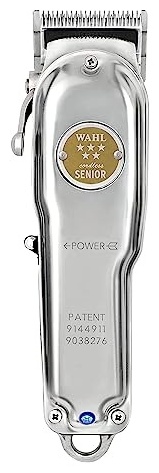 Wahl машинка для стрижки Senior Metal Edition серебряный