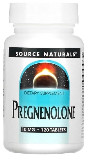 Source Naturals Прегненолон, 10 мг таблетки 120 шт