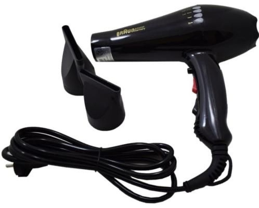 Braun BR-6048 фен черный