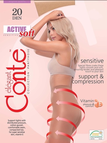 Колготки Conte Elegant телесный