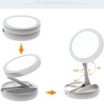 Зеркало настольное косметическое AU77485 28 см