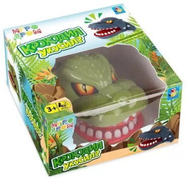 Настольная игра 1TOY Крокодил укусил