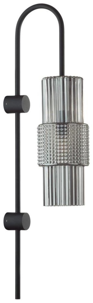 Светильник настенный Odeon Light E14 40 Вт черный, серый