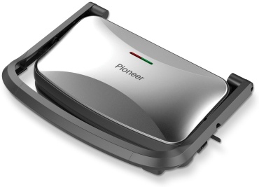 Гриль Pioneer SM303D черный, серебристый