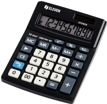 Калькулятор универсальный ELEVEN CMB1001-BK, 10-разрядный, черный