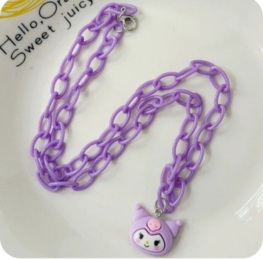 Цепь Fashion Jewelry длина 50 см бижутерный сплав, пластик пластик