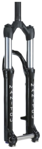 Manitou  вилка Circus Comp, Black, 100mm, 1-1/8", 20mm Thru Axle/191-29790-A801/26", black