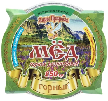 Дары Природы мед горное разнотравье 250 г