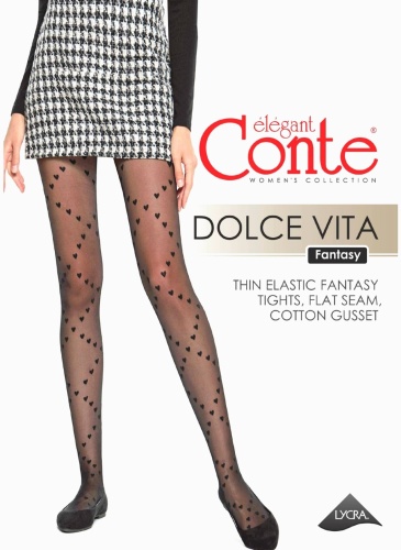 Колготки Conte Elegant черный
