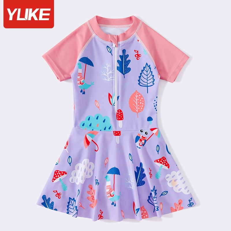 Слитный купальник YLIKE мультиколор