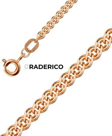 Raderico 2WR58N605024 длина 60 см, вес 4.22 г золото, плетение нонна