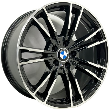 BMW 5396 8.5x18/5x112 D66.45 ET30 4 диска черный, серебристый