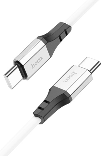 Кабель Hoco USB TypeC (M), 1 м, x86 белый