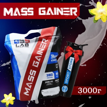 GSS LAB Mass Gainer ваниль 3000 г